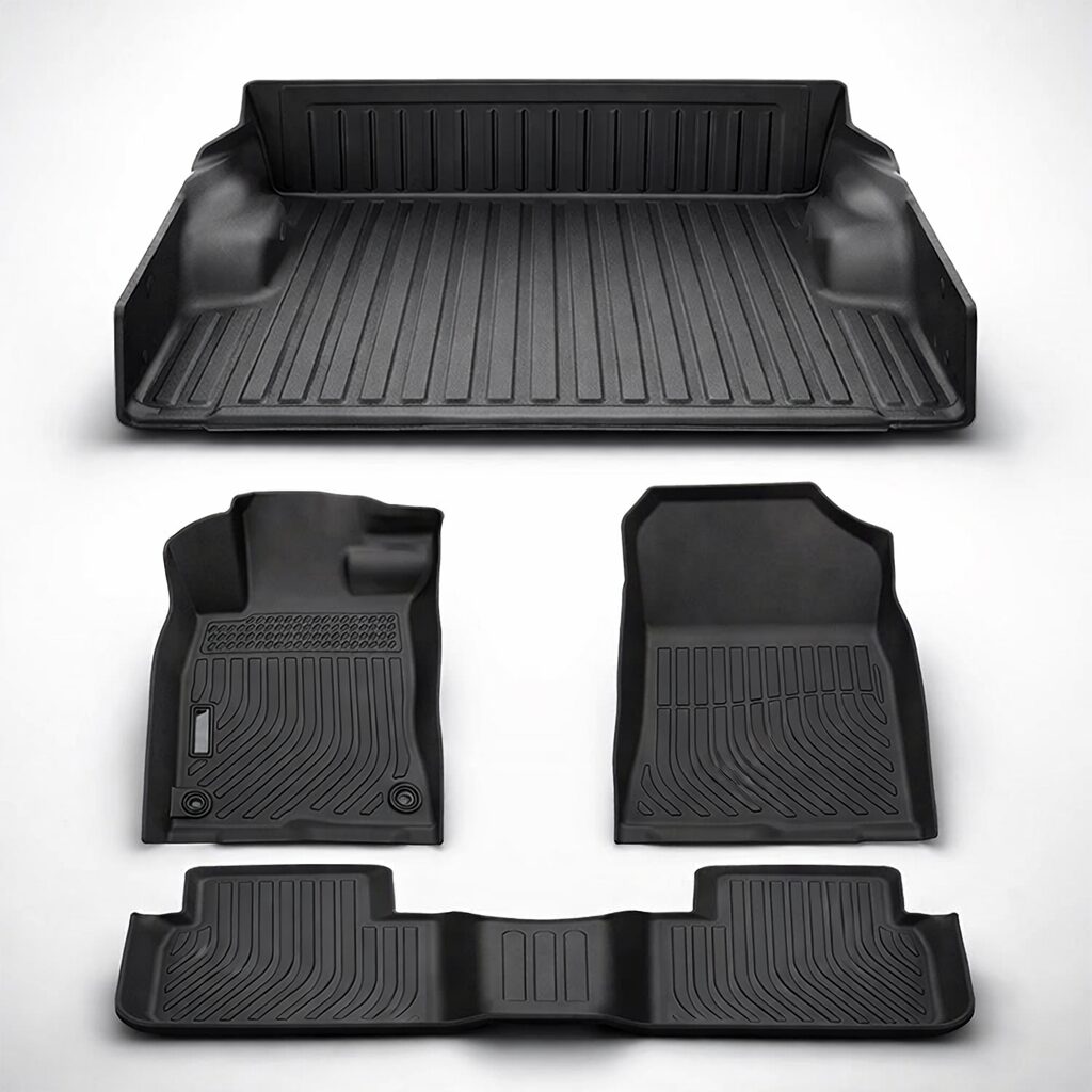 Tapete Bandeja 3D — Pick-up + Caixa de carga