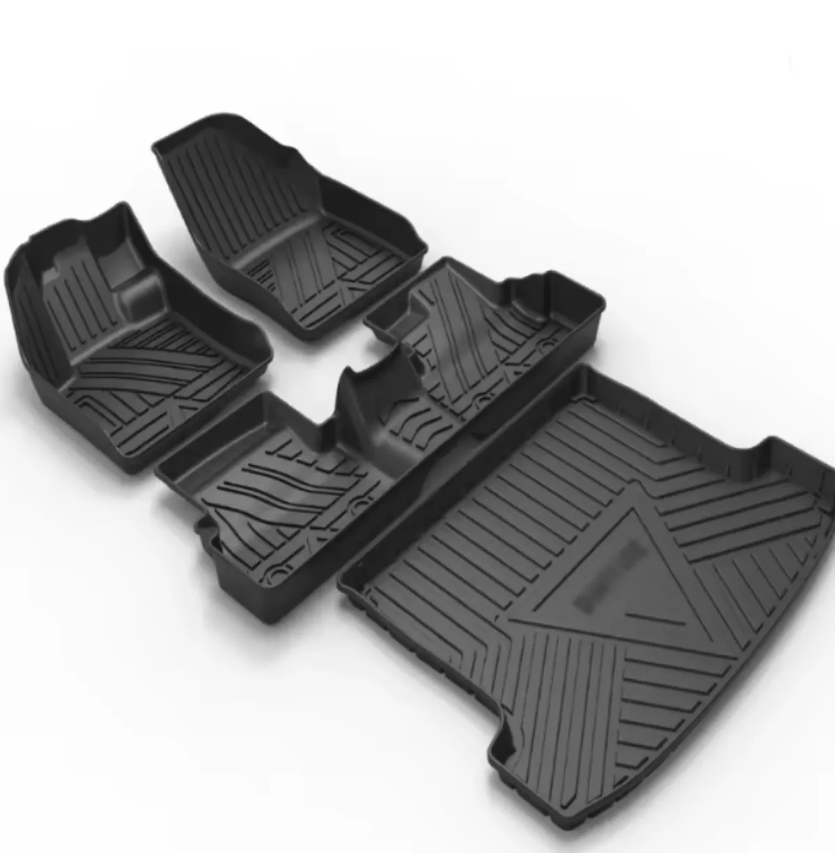 Tapete Bandeja 3D — Carro + Bagageira